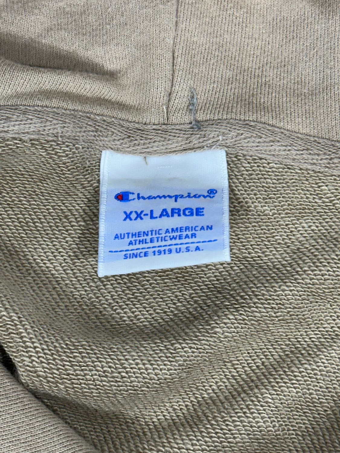 챔피온 켈리포니아 베이지 오버핏 후드티 XXL 상품이미지6