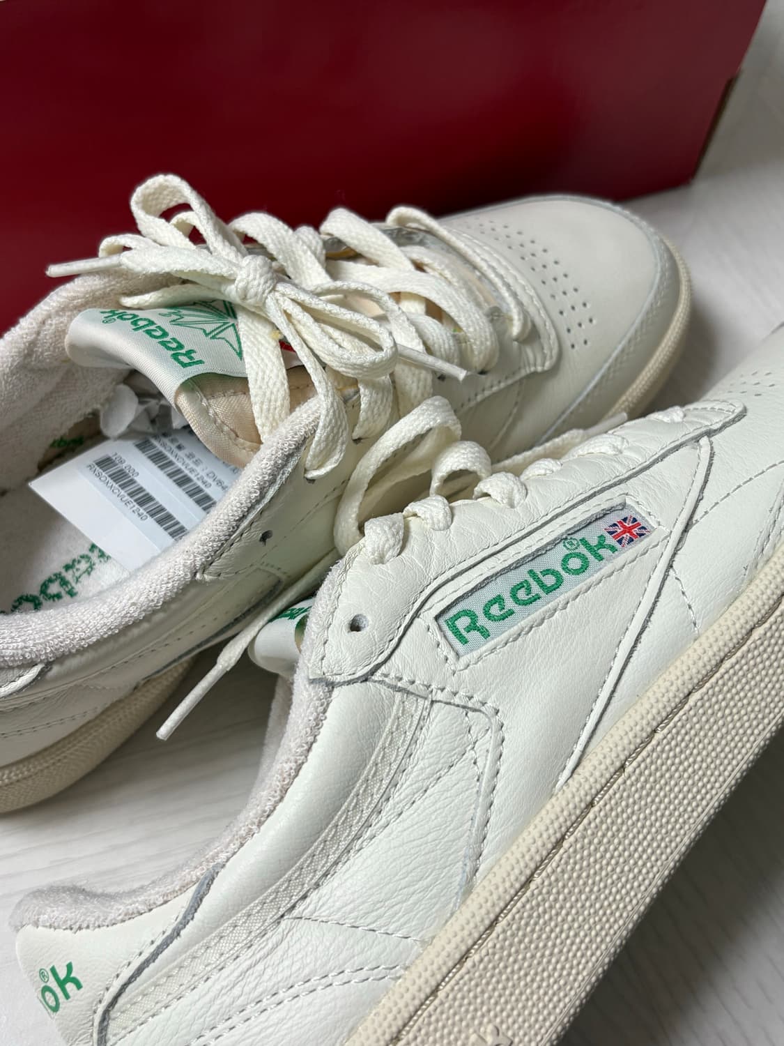 리복 클럽 c85 빈티지 (240) 새상품/ 박스포함 상품이미지2