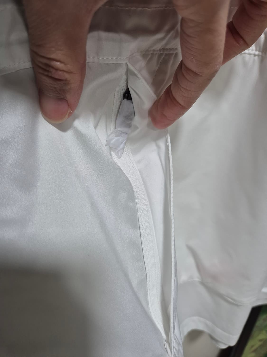 뉴발란스 블랙/화이트 아노락 바람막이 상품이미지3