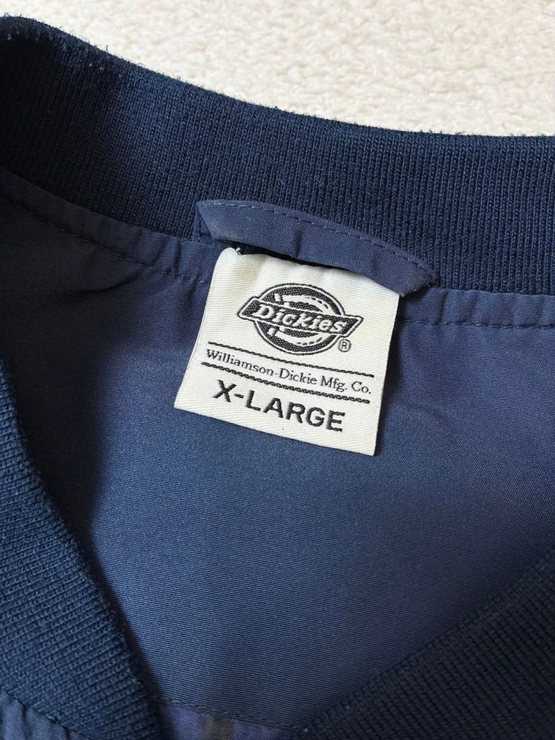 디키즈 DICKIES 시그니처 시티 보머 빅로고 블루종 PN7380 상품이미지7