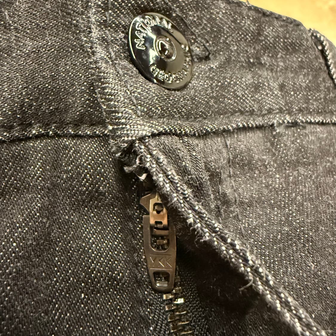 [정품/86] 내셔널지오그래픽 블랙 데님 바지 b17 상품이미지9