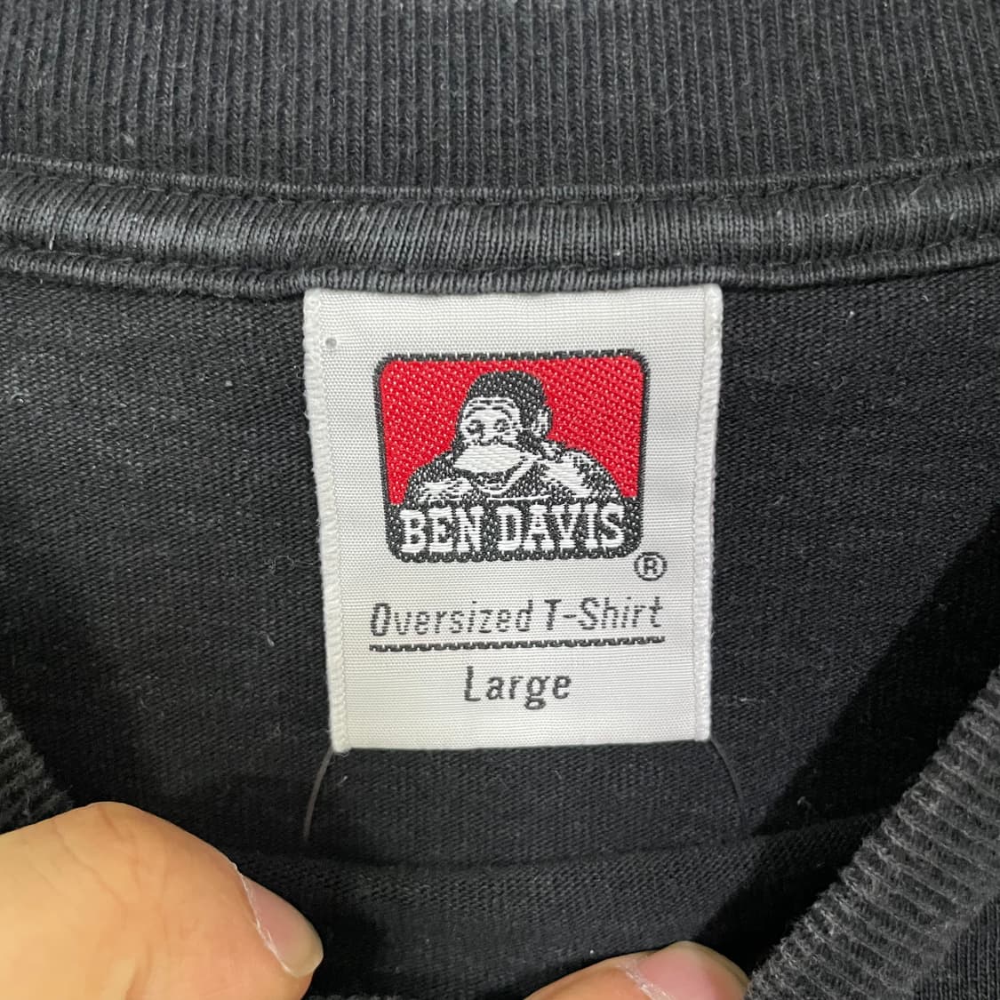 벤데이비스 반팔 티셔츠 블랙 상품이미지4