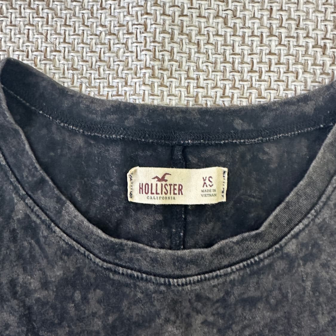 XS 홀리스터 빈티지 워시드 민소매0330D 상품이미지2