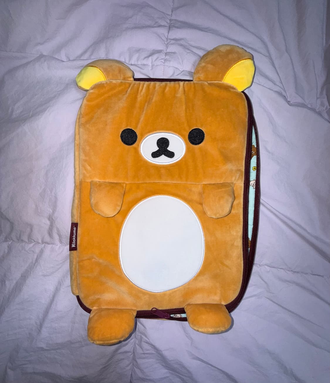 리락쿠마 노트북케이스 파우치 인형 상품이미지1