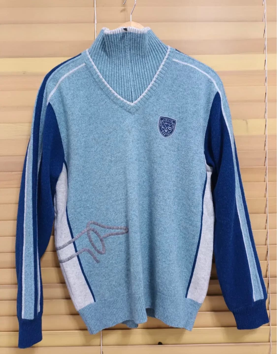 루이까스텔 남성 반집업방풍니트 100사이즈 상품이미지2