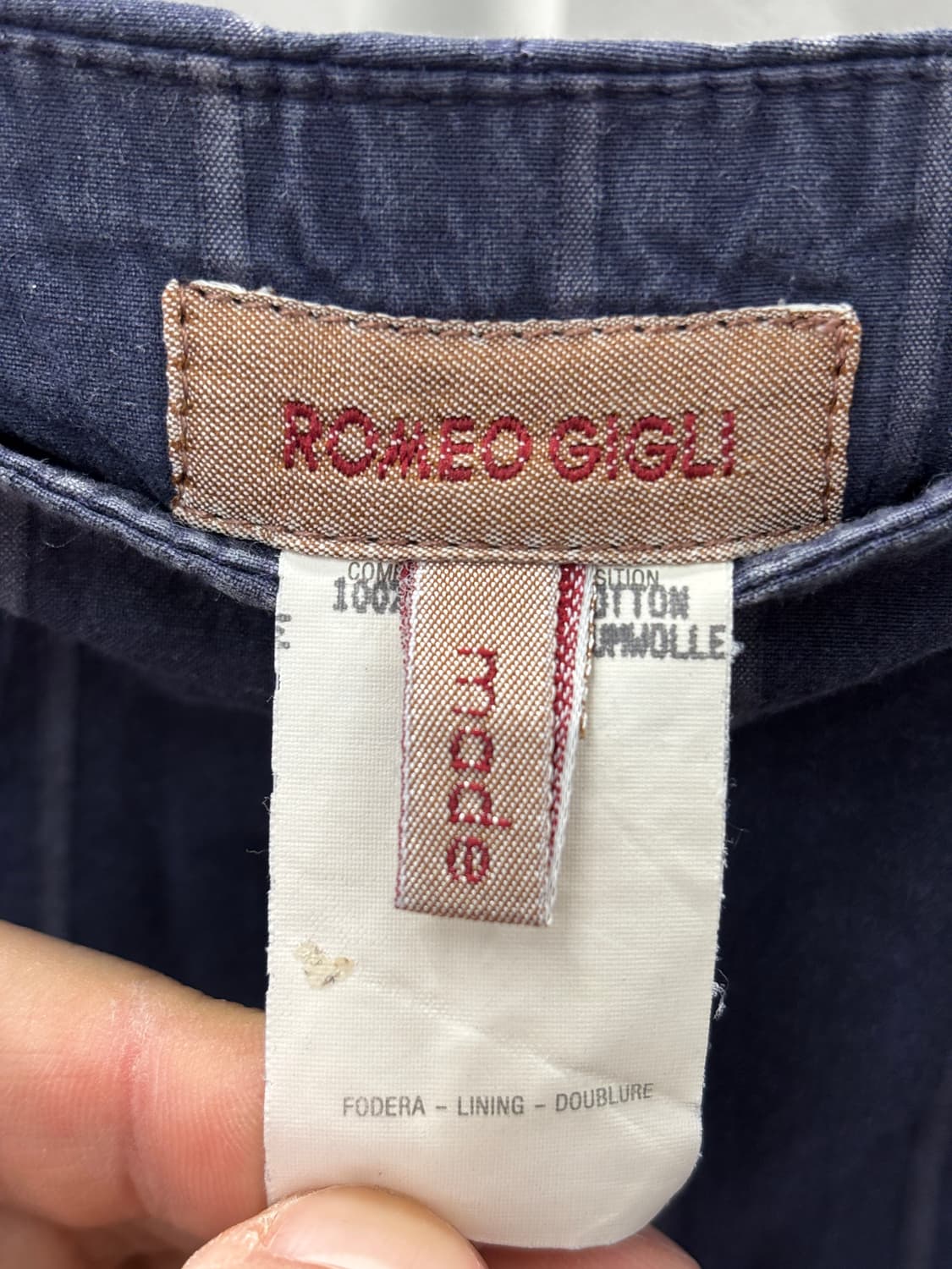 Romeo Gigli 스트라이프 바지 38 상품이미지4