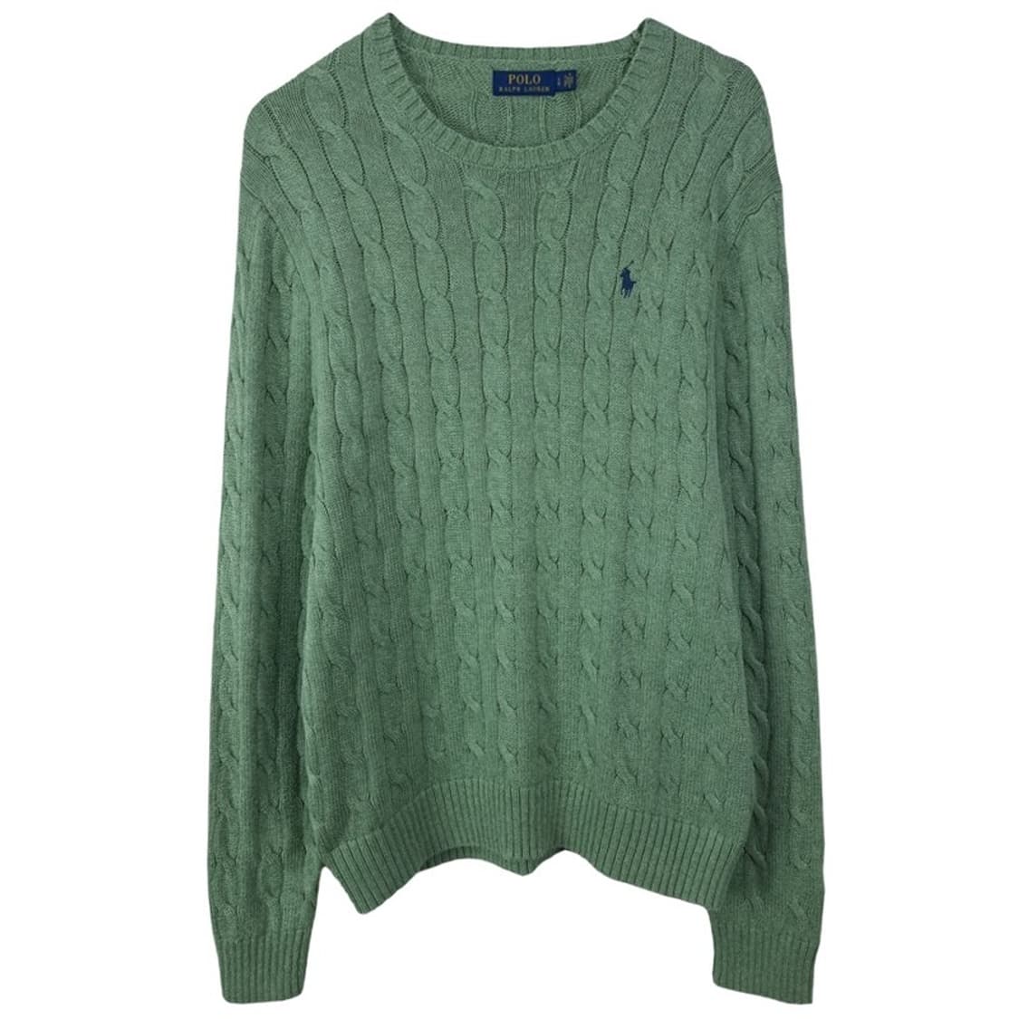 [폴로 랄프로렌] 포니 로고 자수 케이블 꽈배기 니트 M20139 상품이미지2