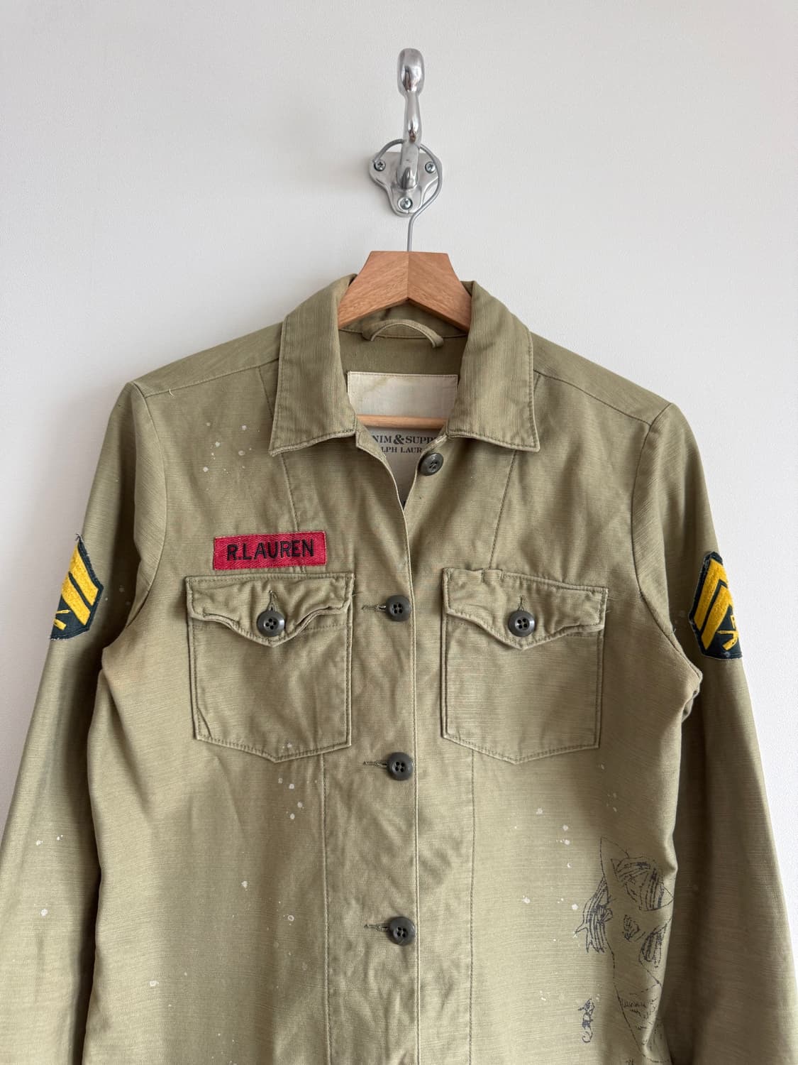 데님앤서플라이(DENIM&SUPPLY) 밀리터리 야상 셔츠 상품이미지2