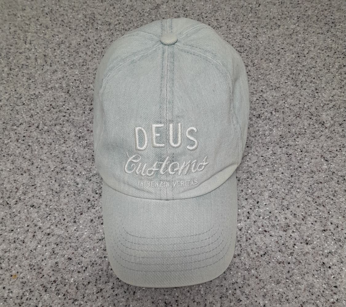 💥데우스 엑스마키나 빈티지워싱 데님 볼캡 
 상품이미지2