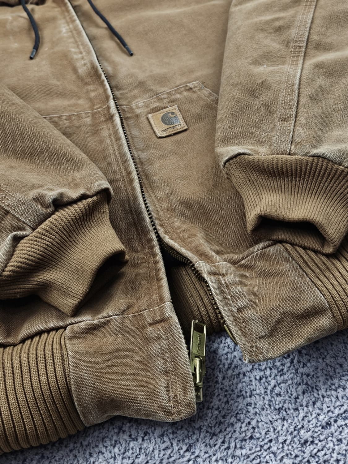 칼하트 J130 덕 캔버스 액티브 워크 자켓 ( M ) / 10148 상품이미지9