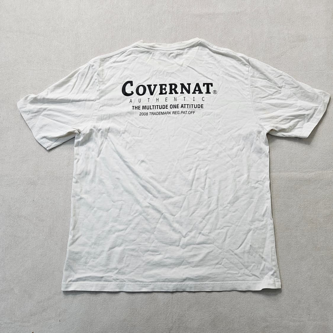 L 커버낫 화이트 반팔 티셔츠 0305Y 상품이미지2