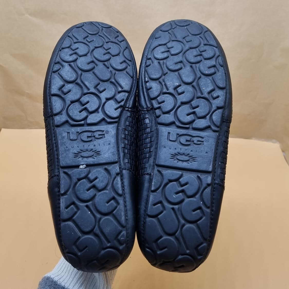 UGG 어그 가죽 남성 털로퍼 실사이즈270 상품이미지3