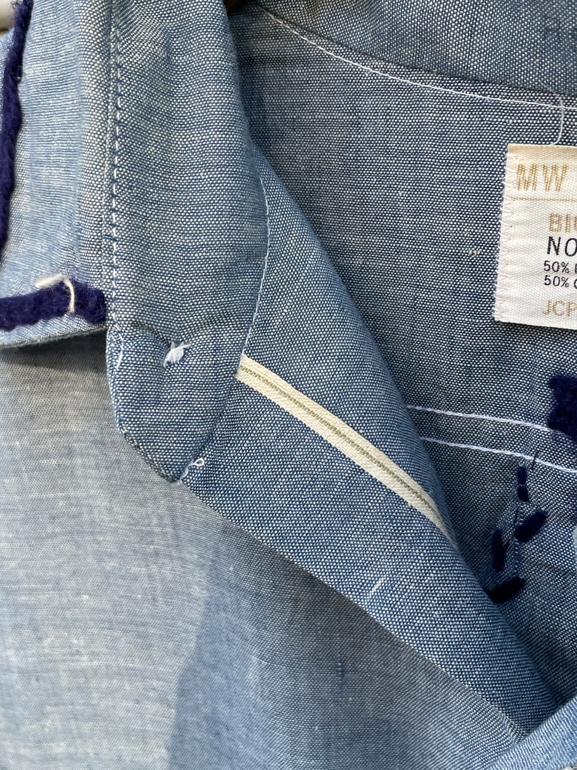 70s Big Mac Hand Embroidered Shirt 상품이미지10