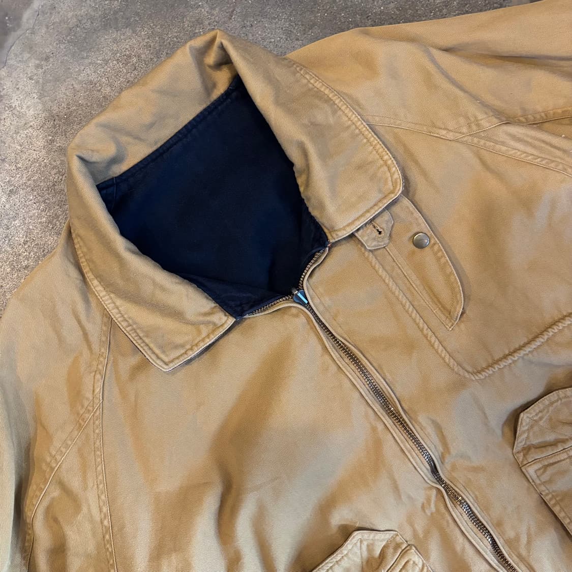 00년대 크로코다일 리버시블 유틸리티 워크 자켓 상품이미지5