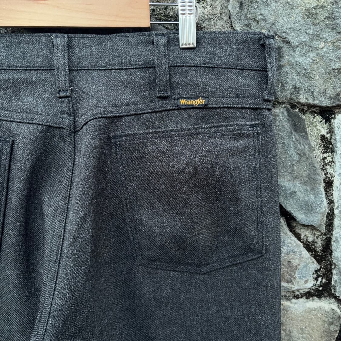 랭글러 Wrangler 울 블렌드 세미 부츠컷 트라우저  상품이미지9