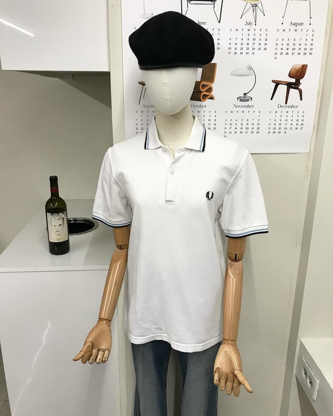 프레드페리 로고 반팔 카라티 상품이미지5