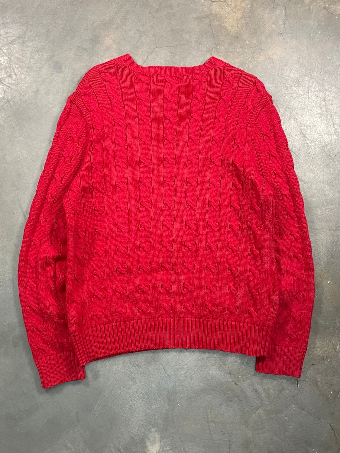 폴로 꽈배기 니트 상품이미지3