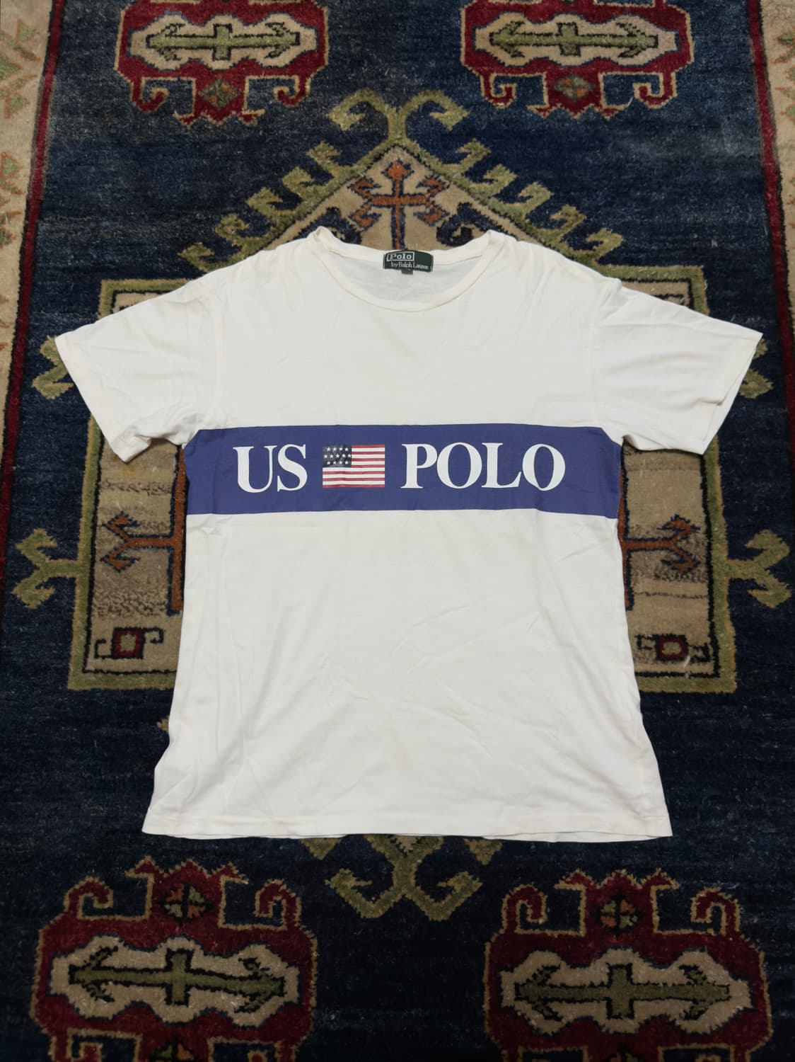 90s 폴로 랄프로렌  US Flag T-shirt 상품이미지1