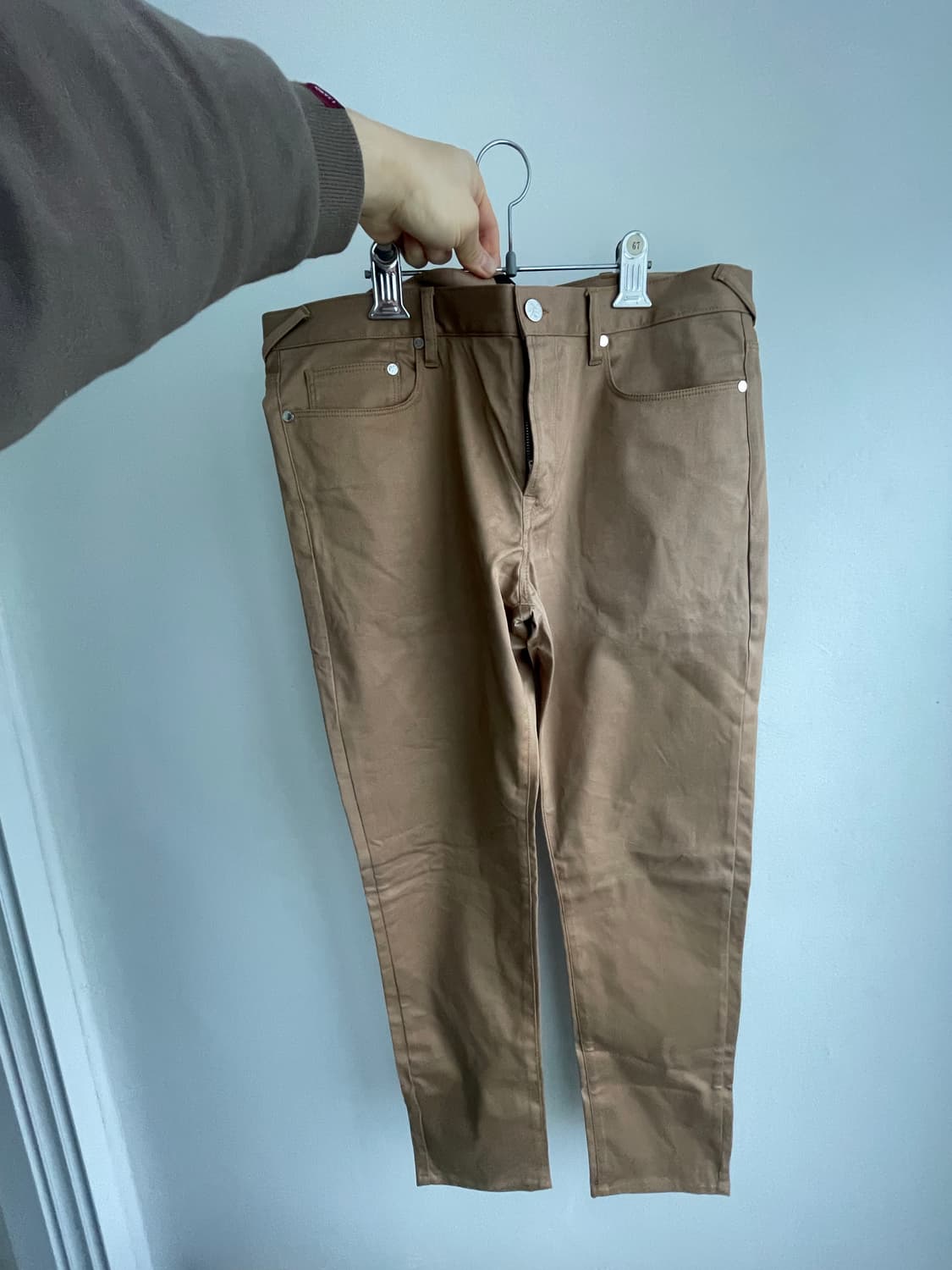 폴 스미스 테이퍼드 치노 샌드 베이지 32? 상품이미지3