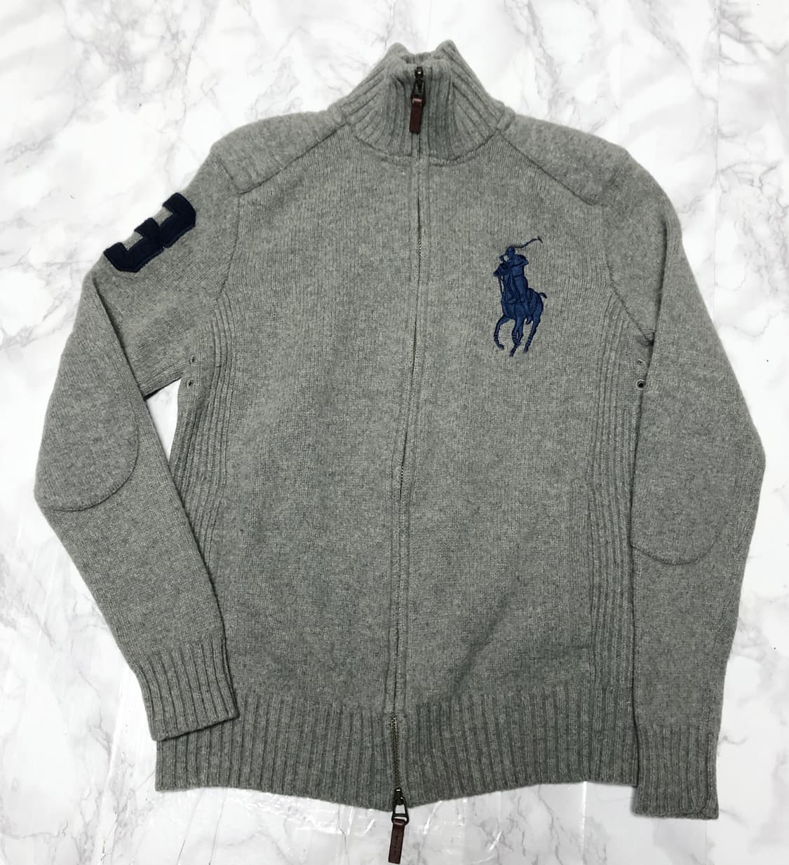 폴로 랄프로렌 빅포니 니트 자켓 집업 여성용 상품이미지1