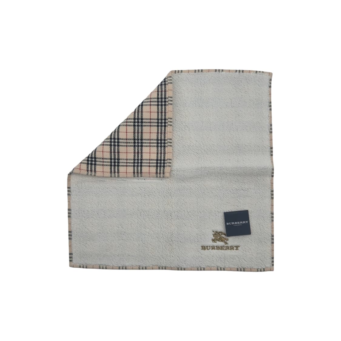 BURBERRY 버버리 양면 핸드타올 손수건[BF9688-0712-01] 상품이미지1