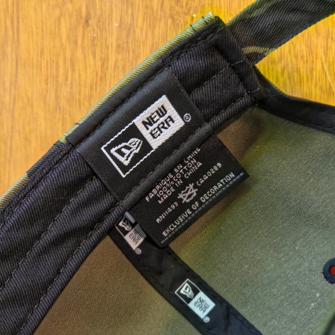 뉴에라 NEC NYC 카모 볼캡 상품이미지5