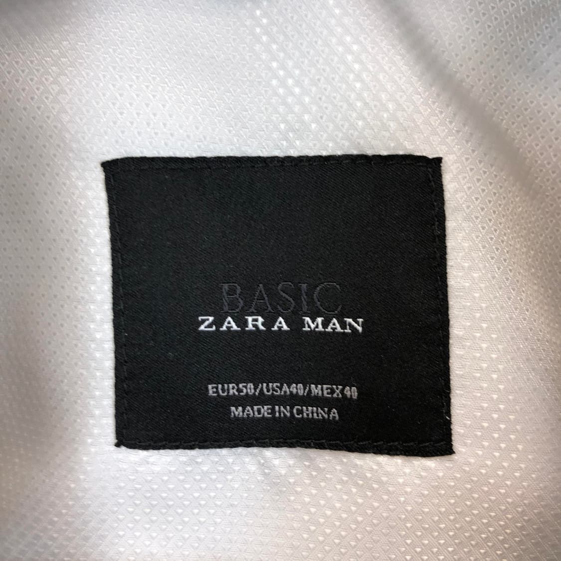 자라 린넨혼방 콤비자켓 105 사이즈 상품이미지6