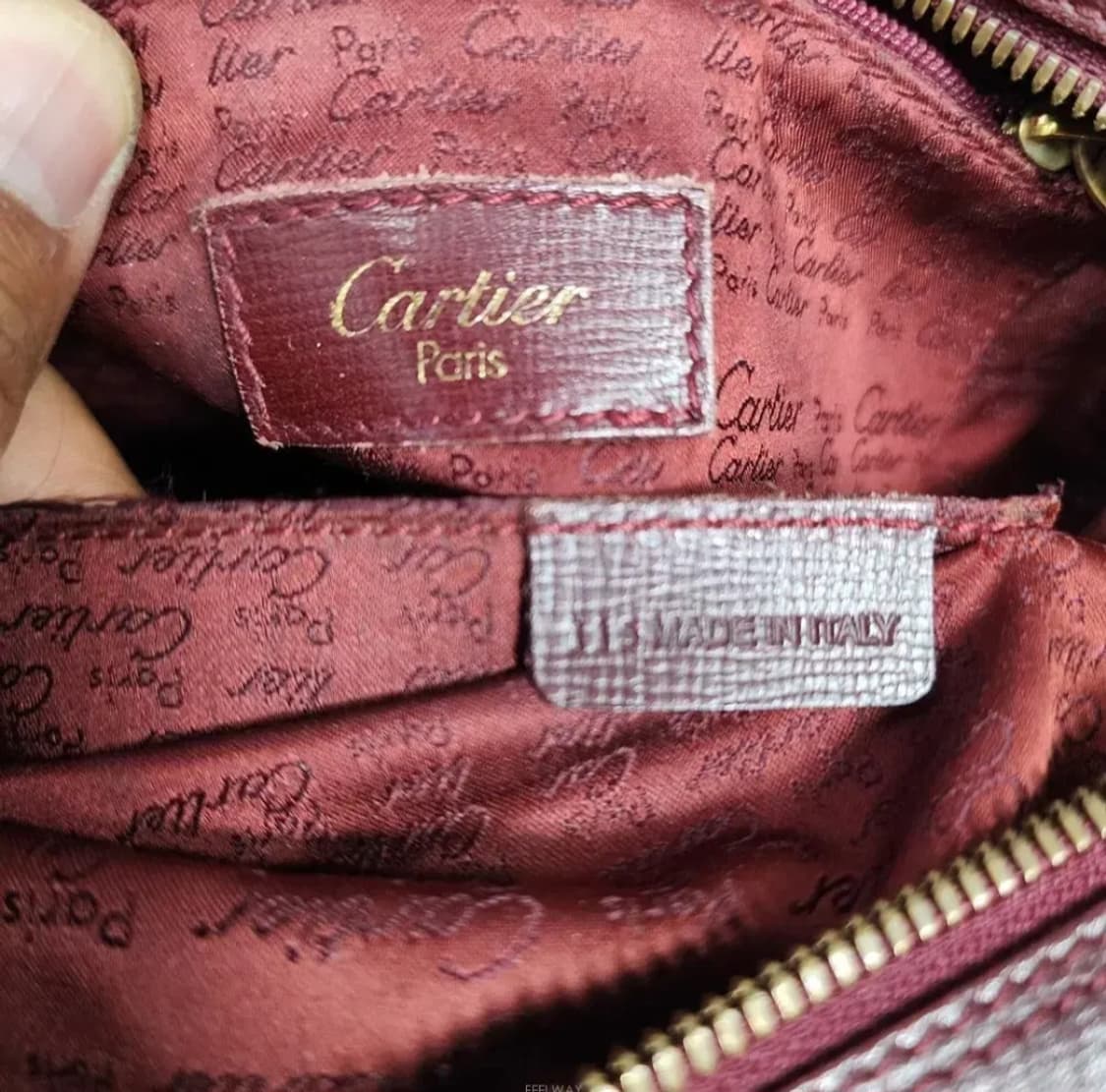 까르띠에 레더 크로스백 상품이미지10