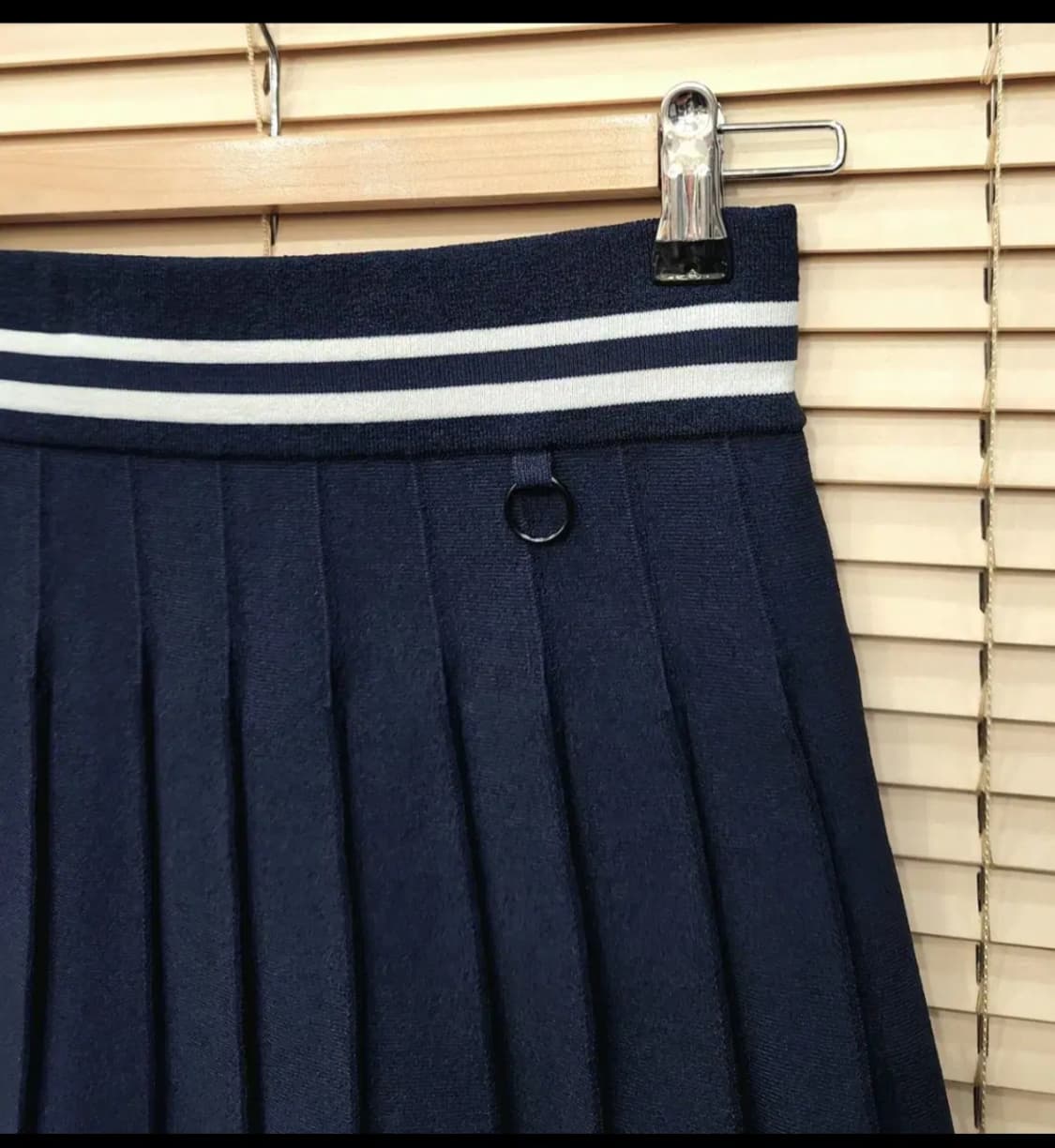 (새상품)위뜨8 니트 플리츠스커트 골프스커트 상품이미지4