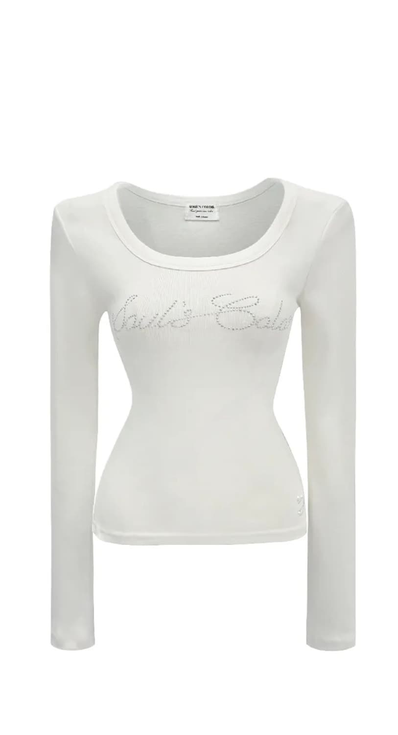 SOULSCOLOR 쥬얼 레터링 탑 상품이미지1