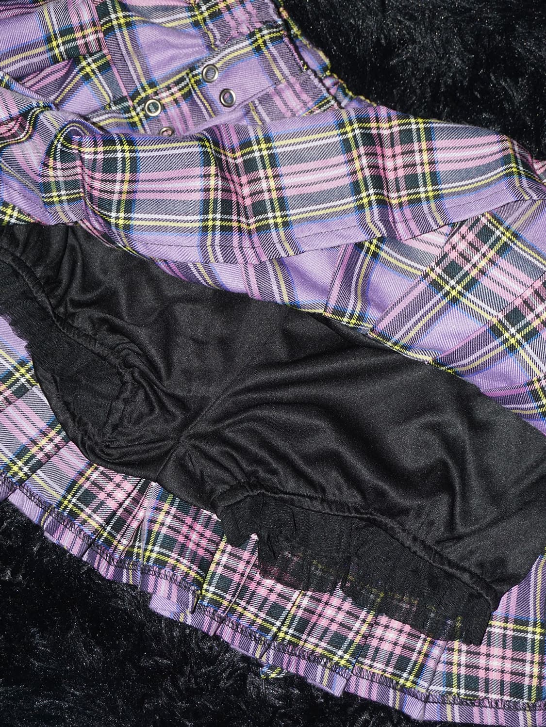 (acdc rag) punk eyelet skirt  상품이미지4