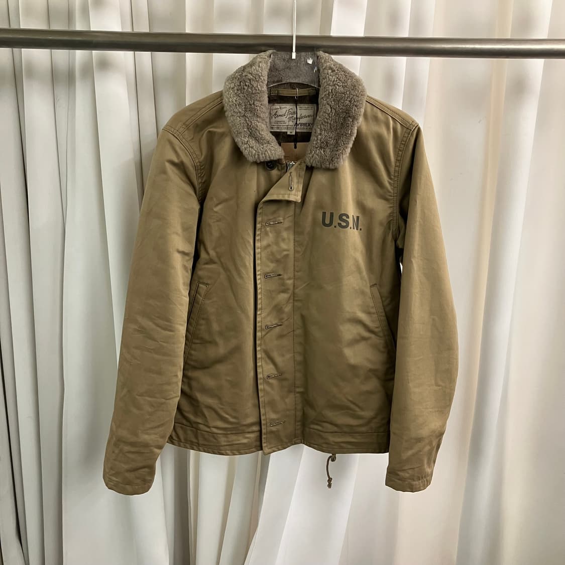 아비렉스 베이지 N-1 덱자켓 M 상품이미지1