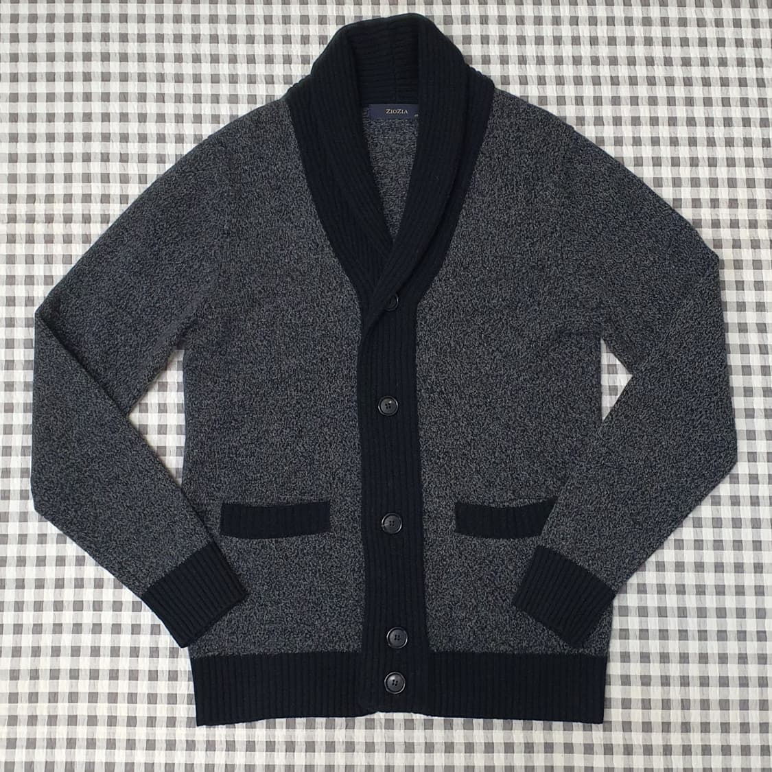 지오지아 숄카라 니트 가디건 남자95 상품이미지1