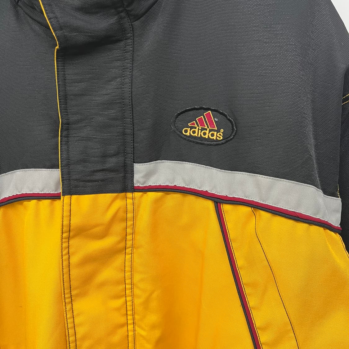 아디다스 올드스쿨 블랙/옐로우 패딩 남M 상품이미지5