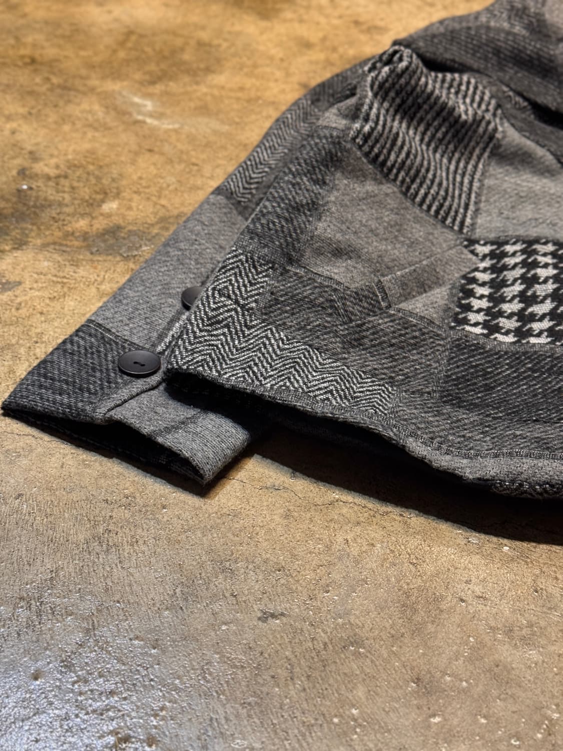 44-66 ) Khaki koji Shawl Collor Jacket 상품이미지6