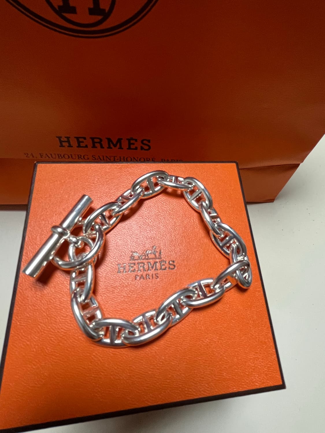 에르메스 샹달 팔찌 gm사이즈 판매합니다. 상품이미지3
