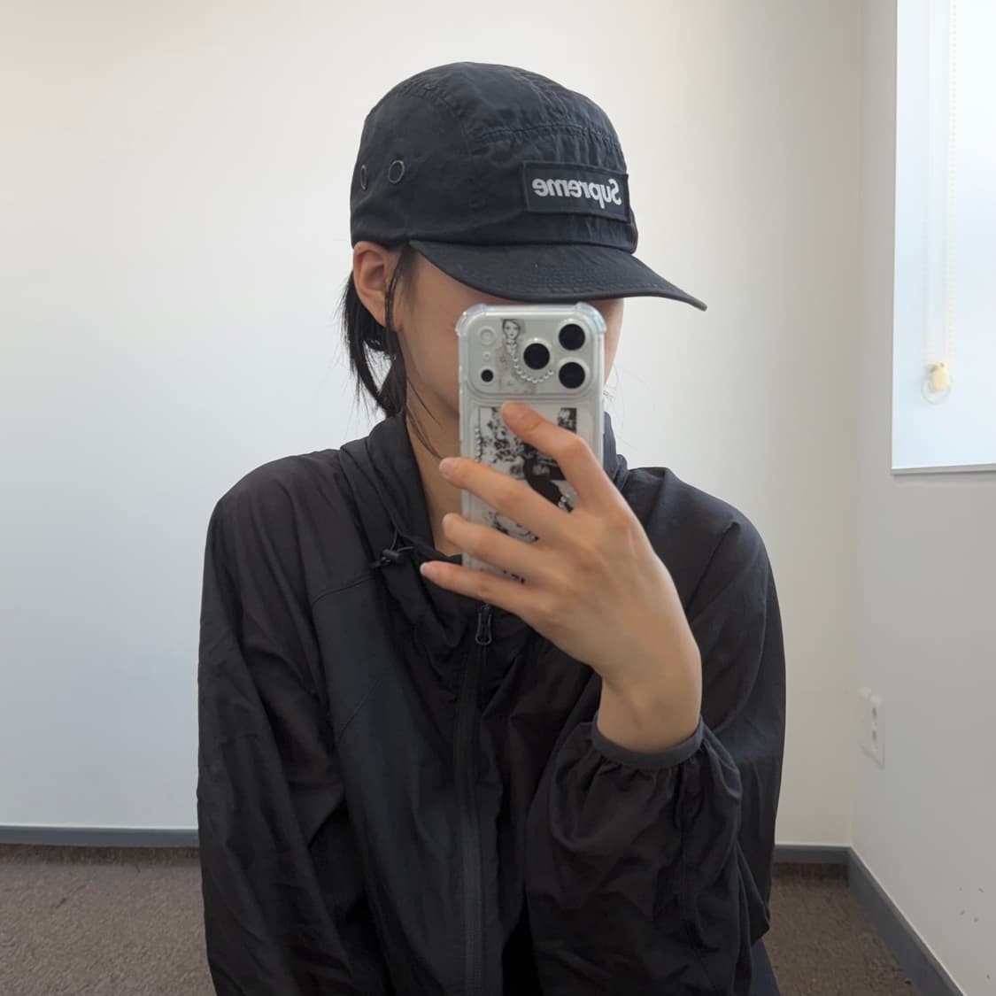 Supreme 슈프림 블랙 볼캡  상품이미지2