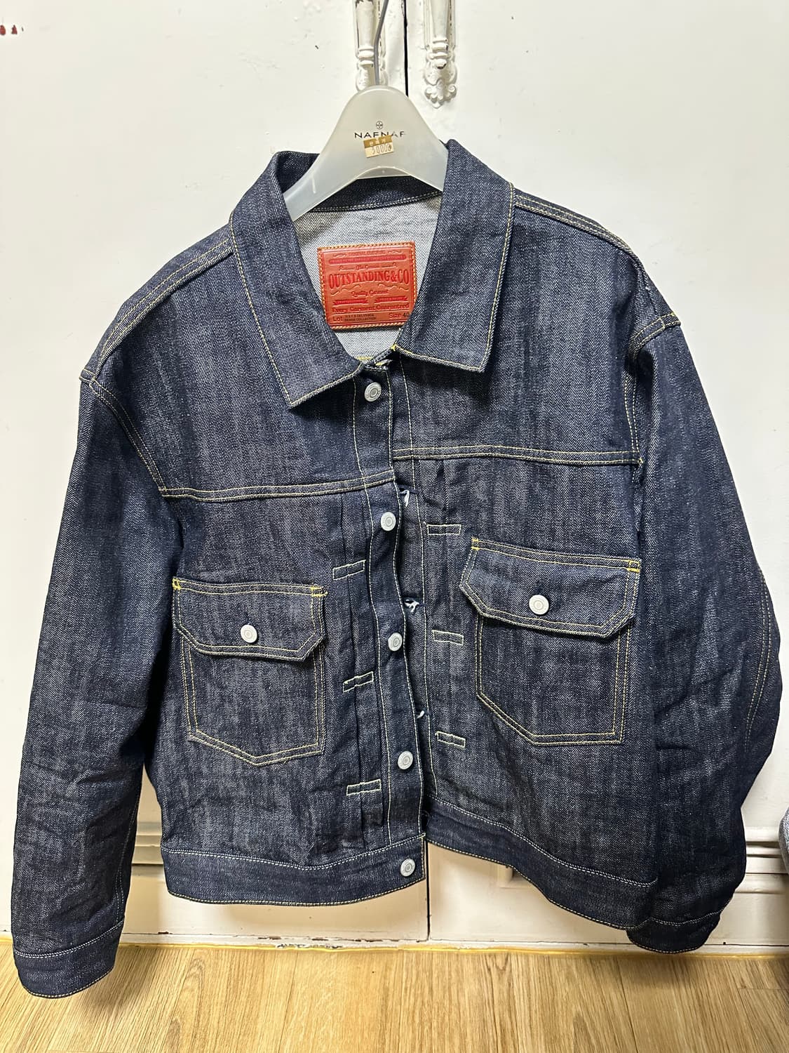 아웃스탠딩 셀비지 데님 자켓 2세대 상품이미지1