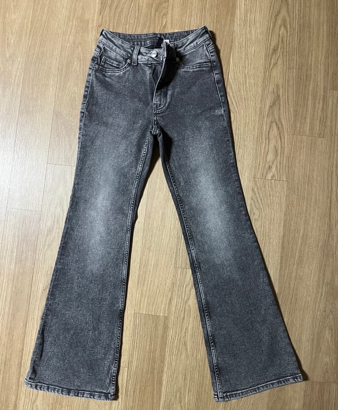 H&M 흑청 부츠컷 데님 34 상품이미지1