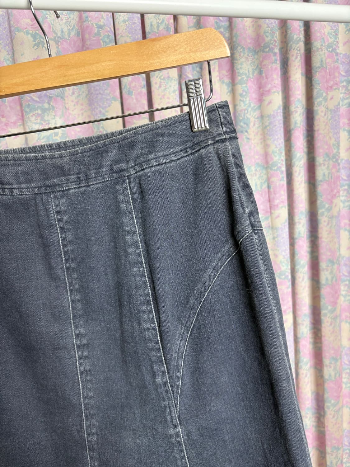 다크그레이 데님 스커트 상품이미지9