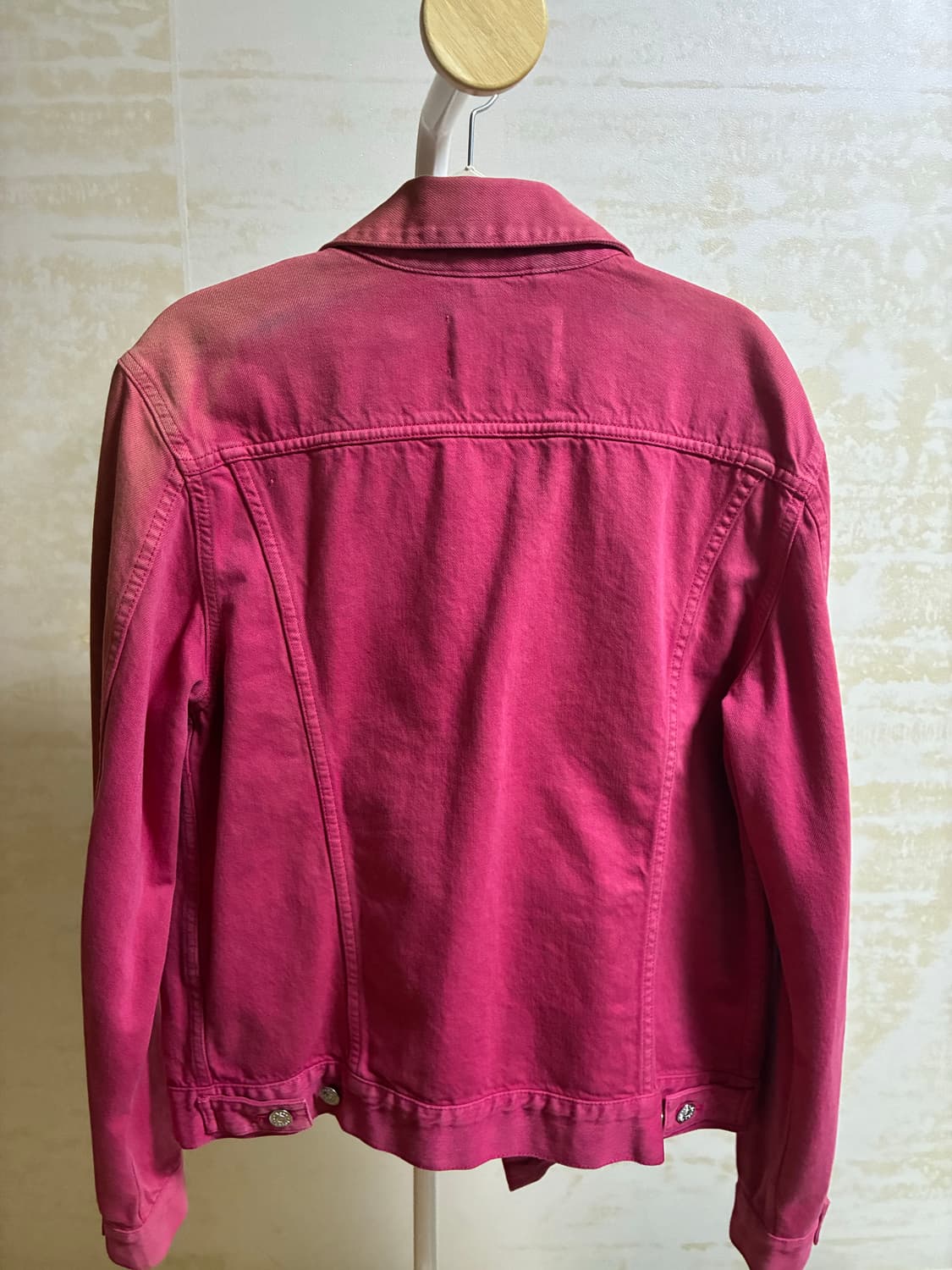 acne studios 아크네 스튜디오 비트 데님 자켓 핑크 48 상품이미지2