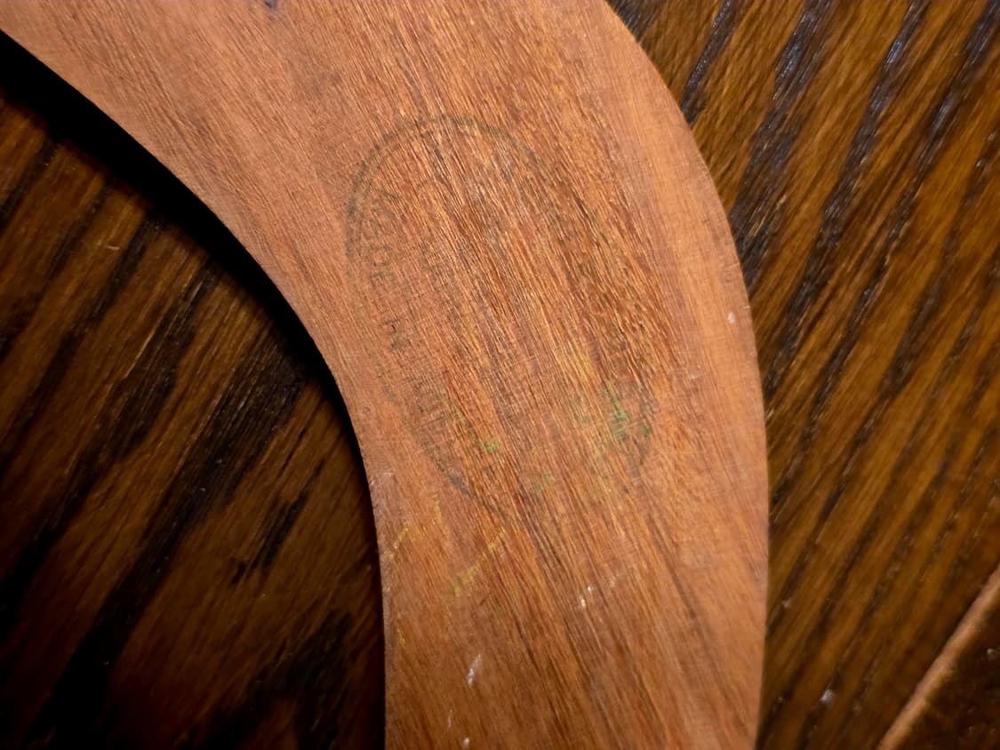 🦘호주 나무 원목 부메랑 상품이미지4