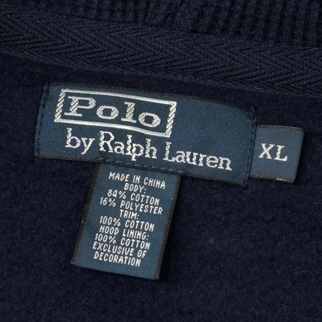 폴로 랄프로렌 써멀 기모 후드집업 상품이미지4