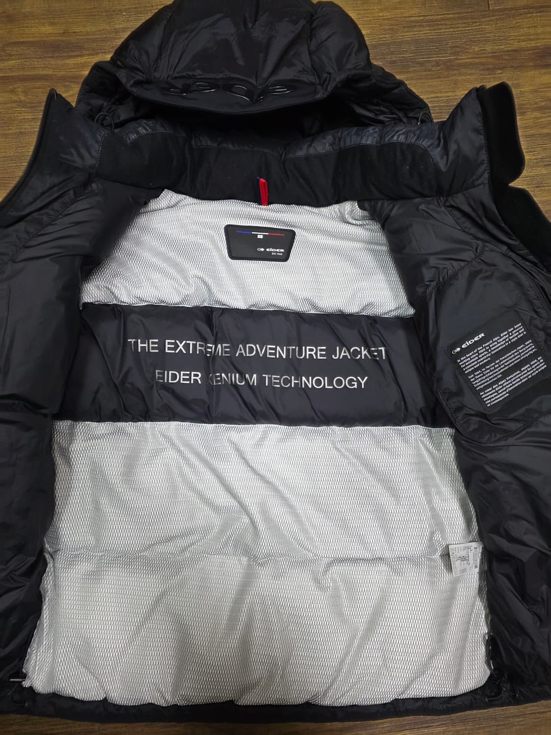 아이더 구스다운 숏패딩  상품이미지4