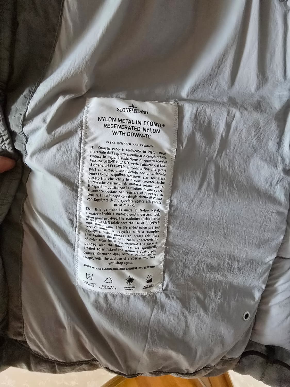 스톤아일랜드 나일론메탈 24fw  상품이미지5