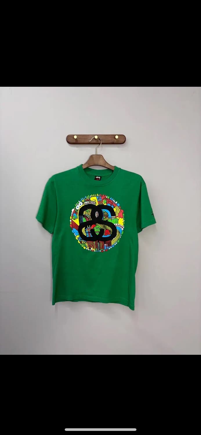 스투시 레트로 프린팅 반팔 H1634 상품이미지2