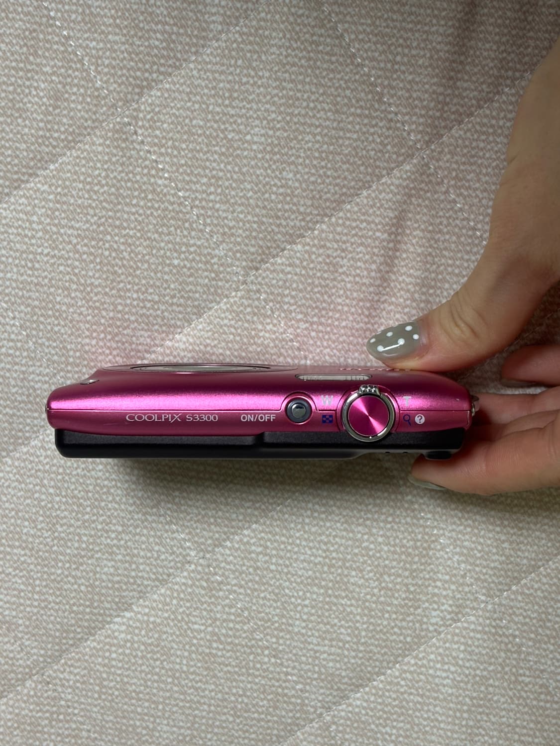 니콘 쿨픽스 s3300 핑크 색상 사나디카 상품이미지2