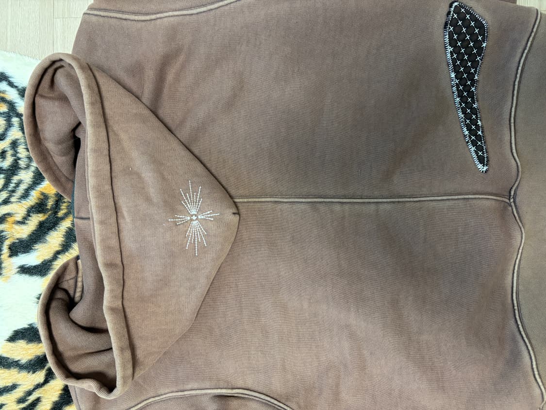 오가프 후드티 브라운  상품이미지2