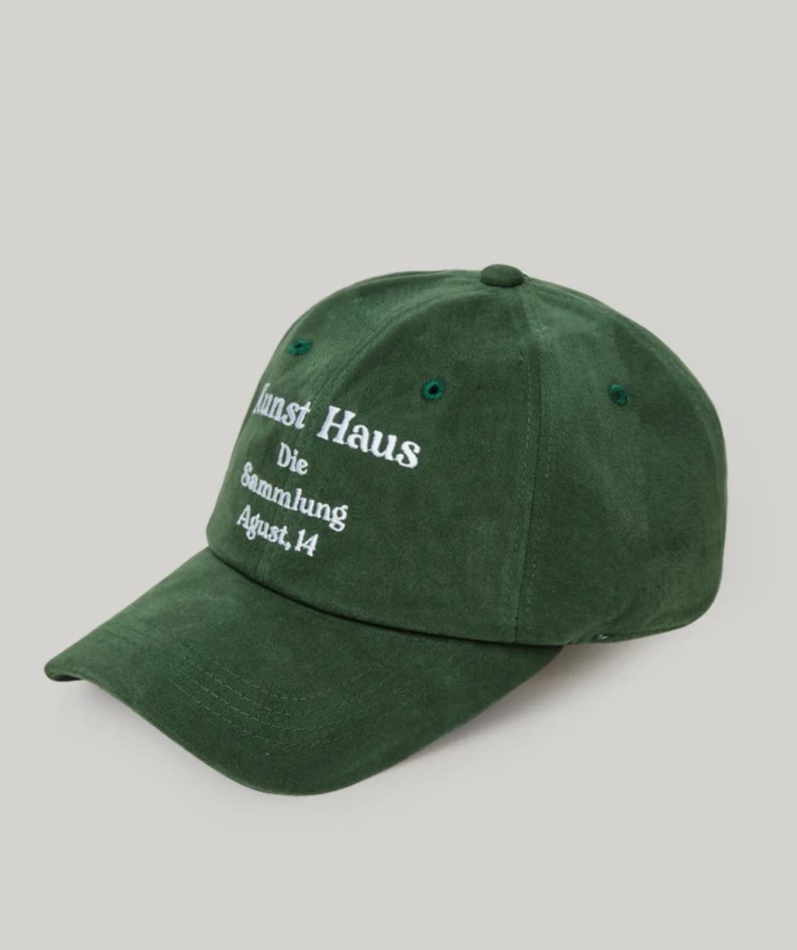 두마로 쿤스트하우스 코튼 볼캡 그린 상품이미지1