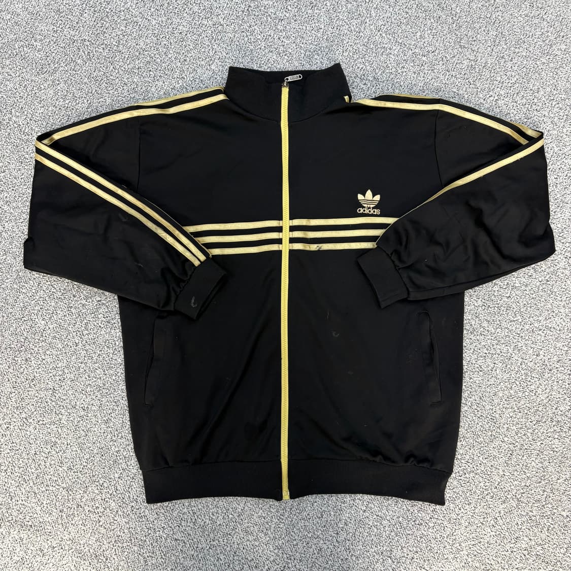 실측 아디다스 골드 파이어버드 슈즈 져지 0303J 상품이미지1